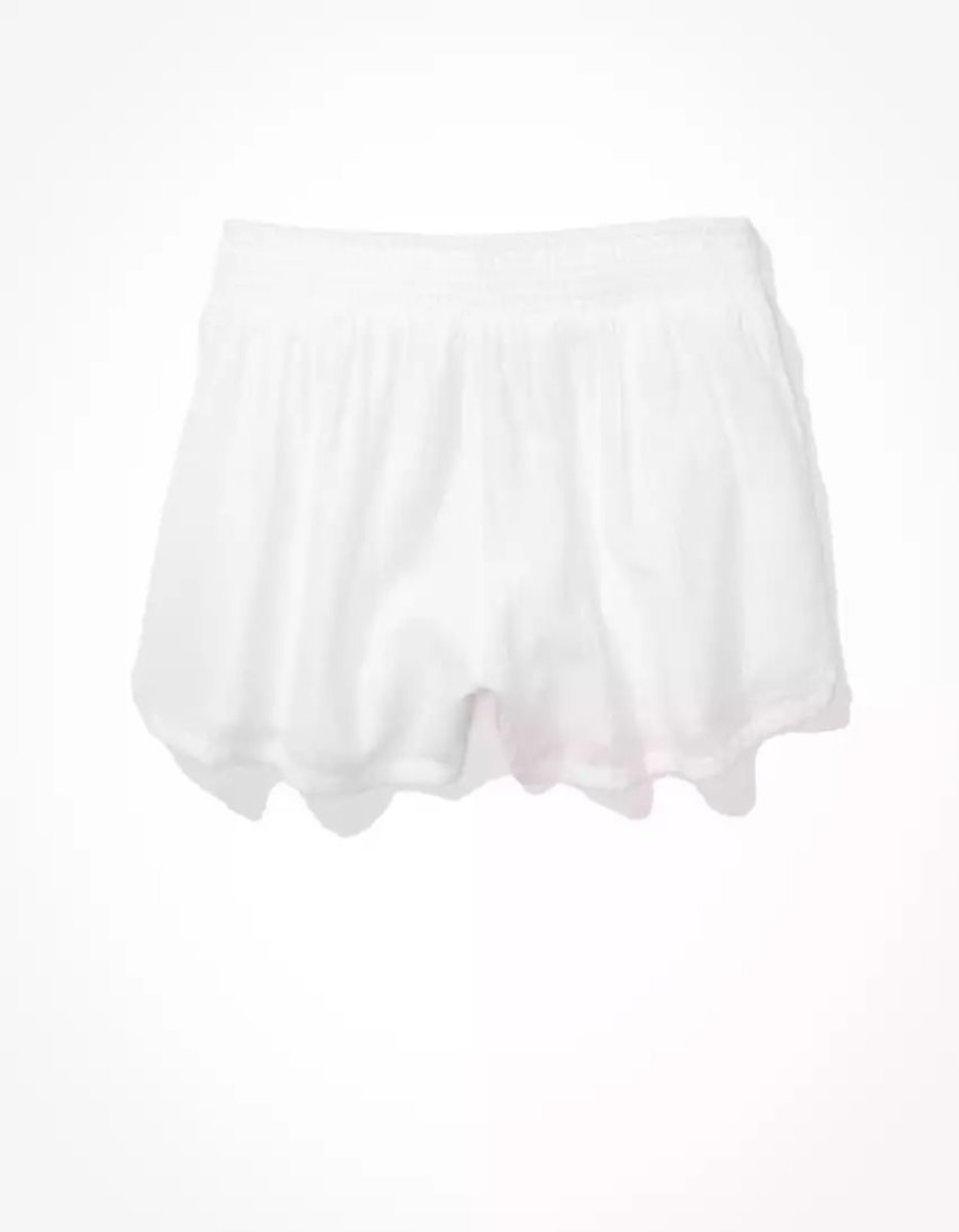 Shorts American Eagle AE Stretch Dolphin Blanche Femme | DGO-89759002